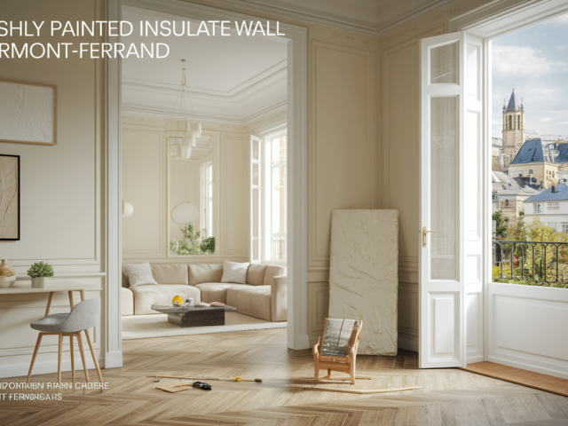Peinture et isolation de murs – Clermont Ferrand