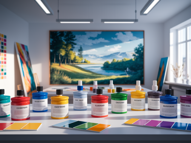 Quels sont les principaux types de peinture utilisés dans les travaux de peinture à Clermont-Ferrand ?