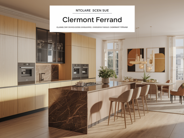 Aménagement intérieur/ cuisine – Clermont Ferrand : Plan du site