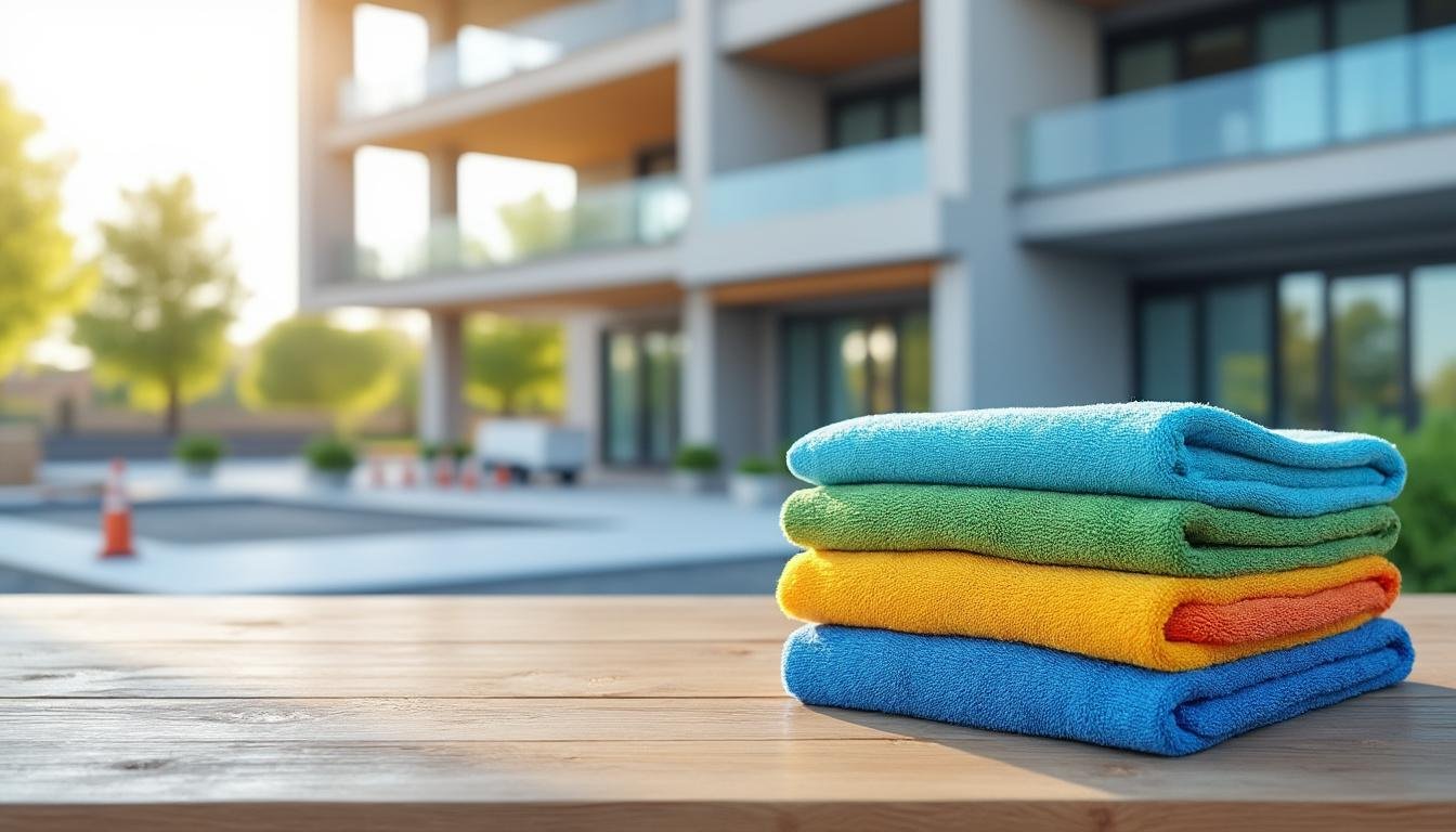 découvrez nos chiffons microfibres, l’outil idéal pour un entretien final impeccable. parfaits pour un chantier vraiment propre, ils garantissent propreté et efficacité.