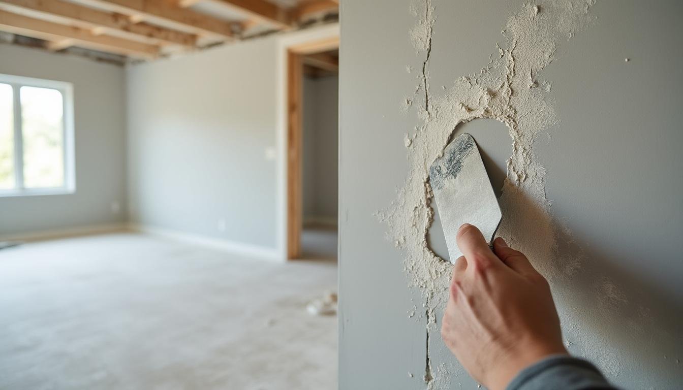 découvrez comment l'enduit de rebouchage permet de combler efficacement trous et fissures pour préparer parfaitement vos surfaces avant la peinture.