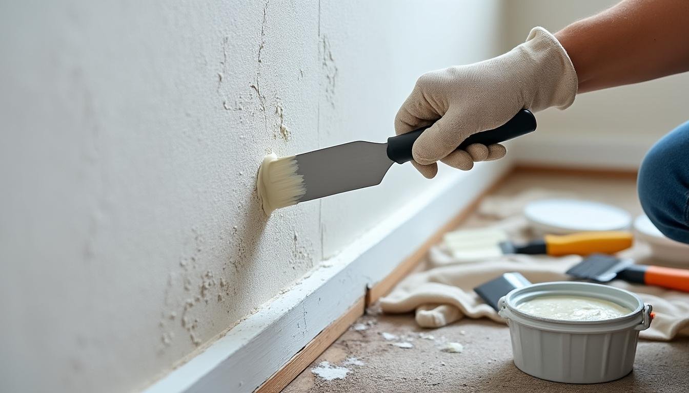 découvrez comment utiliser un enduit de rebouchage pour combler efficacement trous et fissures avant de peindre, assurant une finition lisse et durable.