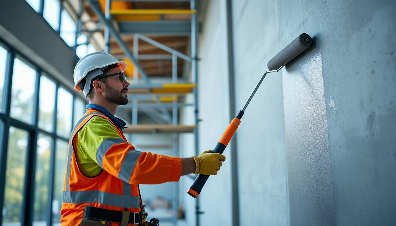 découvrez notre manchon pour rouleau télescopique, idéal pour peindre en hauteur en toute sécurité et sans utiliser d'échelle. pratique et efficace pour vos travaux de peinture.