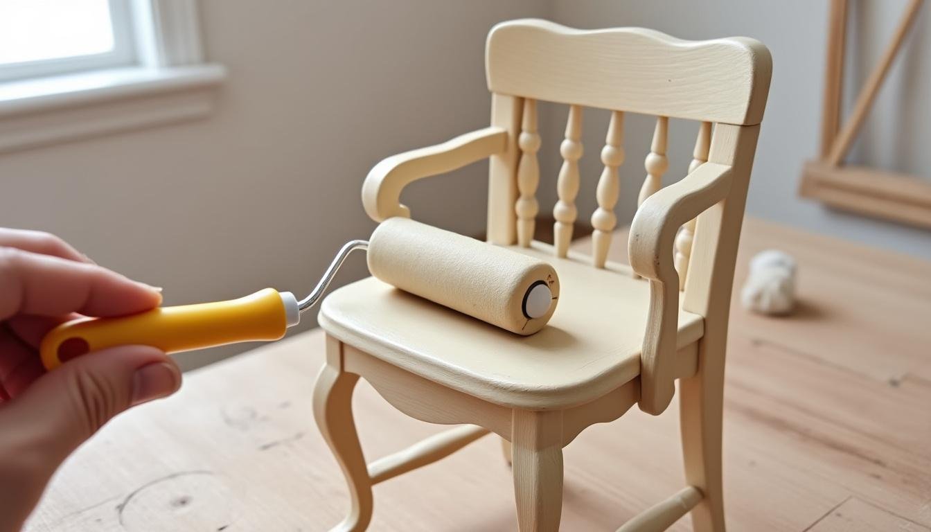 découvrez le mini-rouleau, parfait pour peindre facilement les petites surfaces, meubles et retouches, pour un résultat précis et soigné.