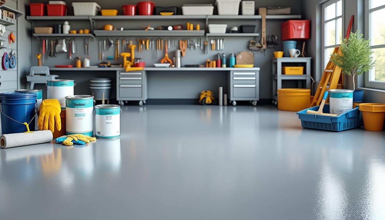 découvrez comment choisir la peinture idéale pour vos sols de garage, atelier ou sous-sol afin d'assurer durabilité et esthétique.