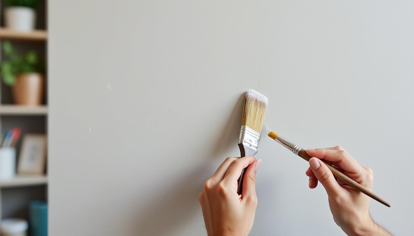 découvrez notre petit pinceau de retouche, idéal pour corriger facilement les défauts après séchage et obtenir une finition parfaite.