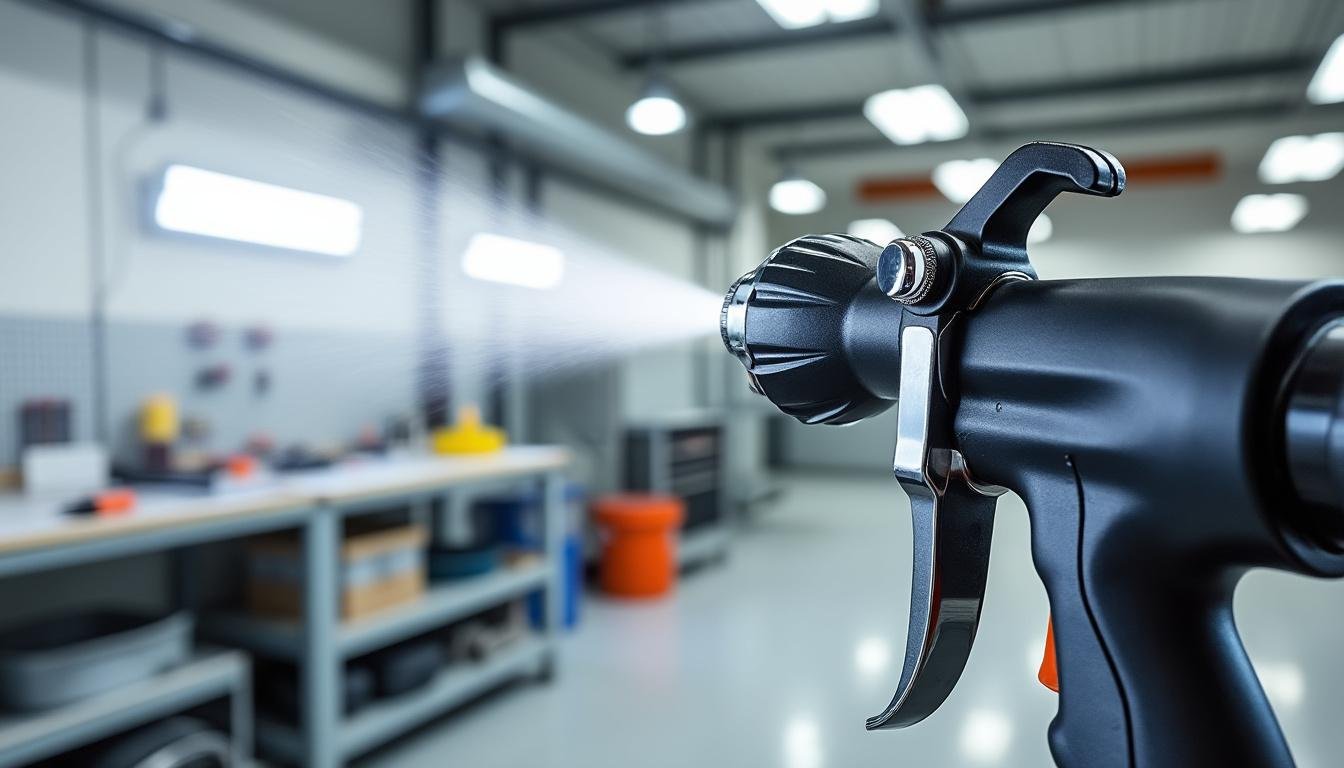 découvrez le pistolet électrique basse pression (hvlp) pour une peinture précise et propre, réduisant efficacement les brouillards et assurant une finition optimale.