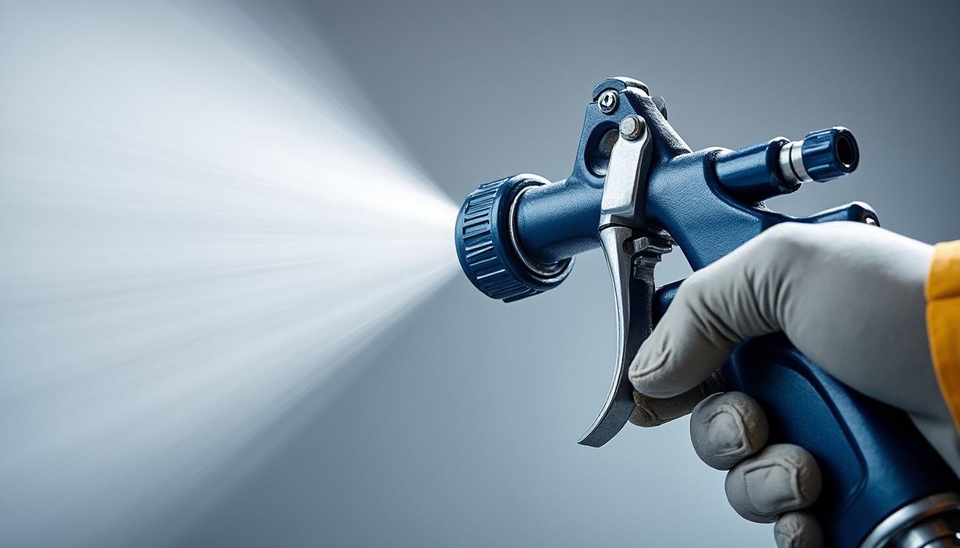 découvrez notre pistolet pneumatique idéal pour réaliser des laques et finitions haut de gamme avec précision et efficacité.