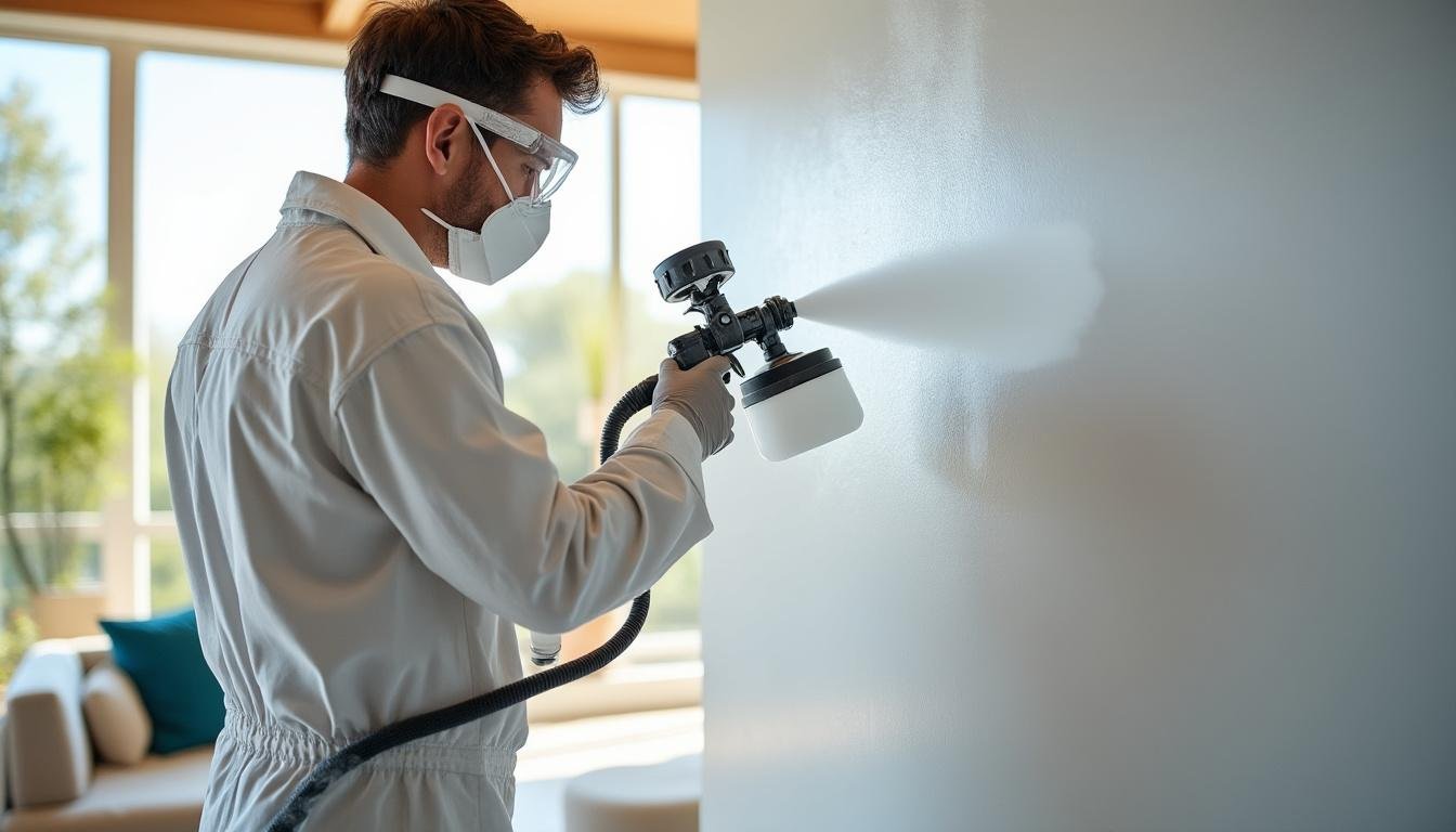 découvrez quand et pourquoi passer du rouleau au pistolet à peinture pour un travail plus rapide et une finition professionnelle.