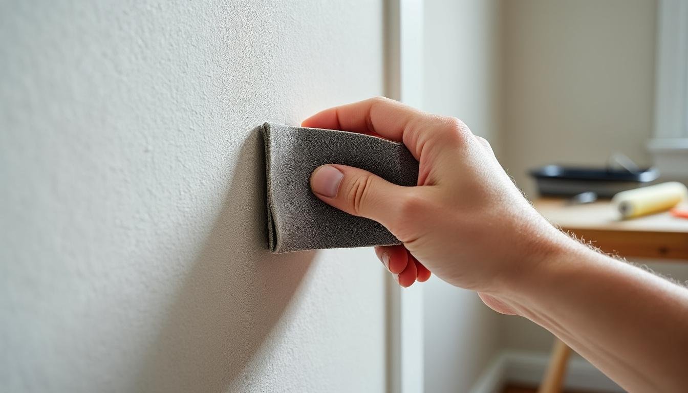 découvrez pourquoi utiliser du papier abrasif est essentiel pour préparer correctement un mur avant de le peindre et garantir une finition parfaite.
