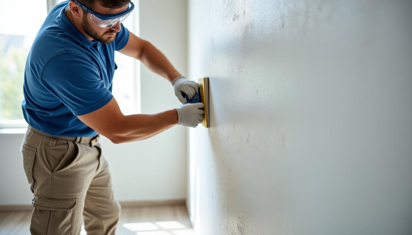 découvrez pourquoi utiliser du papier abrasif est essentiel pour préparer un mur avant peinture et assurer une finition parfaite et durable.