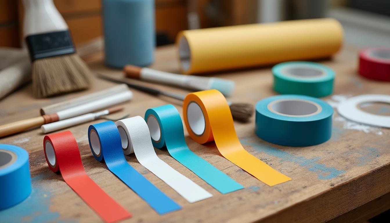 découvrez comment choisir le ruban de masquage idéal pour obtenir des bords nets et propres lors de vos projets de peinture et de bricolage.