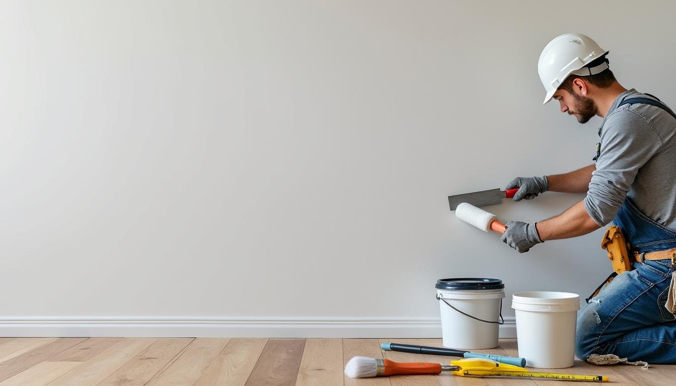 découvrez comment la toile de verre à peindre permet de renforcer et lisser vos murs avant application de peinture, pour une finition impeccable et durable.