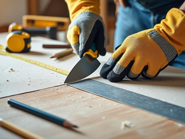 Comment couper une plaque de placo