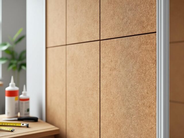 Isoler un mur intérieur avec du liège expansé pour préserver l&rsquo;espace