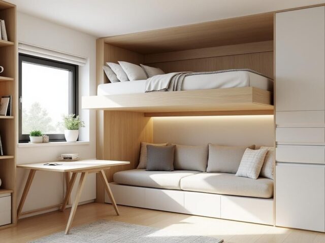 Vivre dans un 10m² : idées pratiques d&rsquo;aménagement