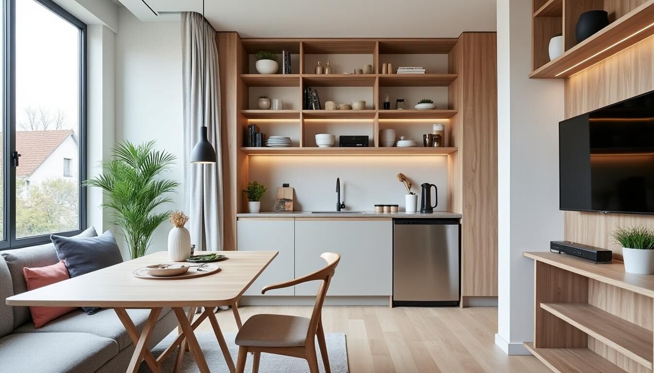 Découvrez des idées pratiques et astucieuses pour aménager un espace de vie de 10m² et optimiser chaque centimètre de votre petit logement.