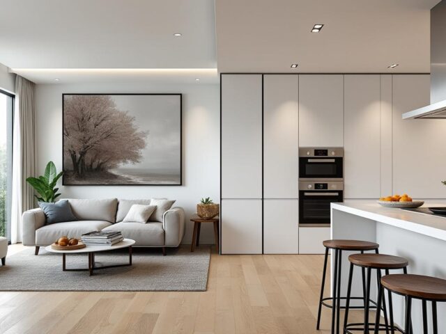 Cloison placo entre cuisine et salon : isolation odeurs & bruit