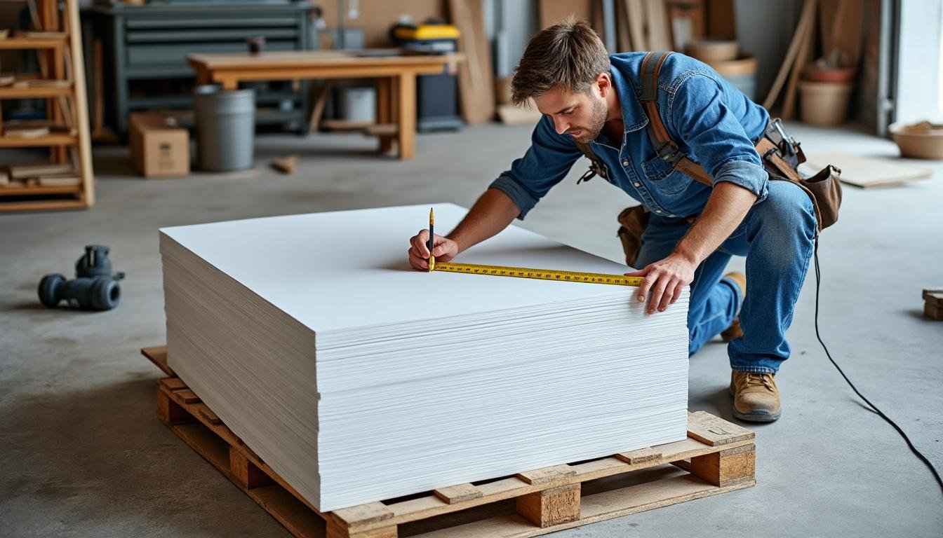 découvrez le prix moyen d'une plaque de placo, les facteurs qui influencent son coût et des conseils pour bien choisir votre matériau de construction.