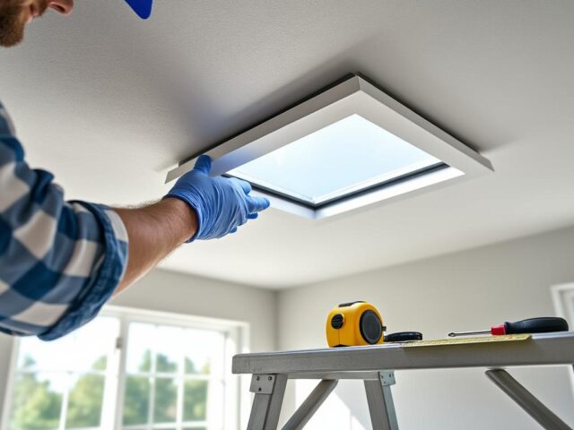 Installer une trappe de visite invisible dans un plafond placo