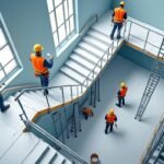 découvrez des techniques sécurisées pour peindre une cage d’escalier très haute en toute sécurité, avec des conseils pratiques et équipements adaptés.