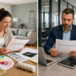 Différence entre devis peinture particulier et professionnel