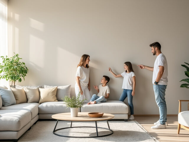 Peinture avant vente immobilière : retour sur investissement