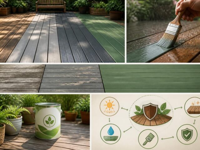 Quelle peinture choisir pour un parquet extérieur ?