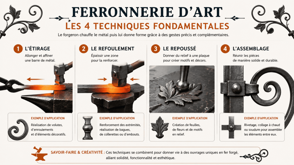 Techniques de ferronnerie d'art (1)