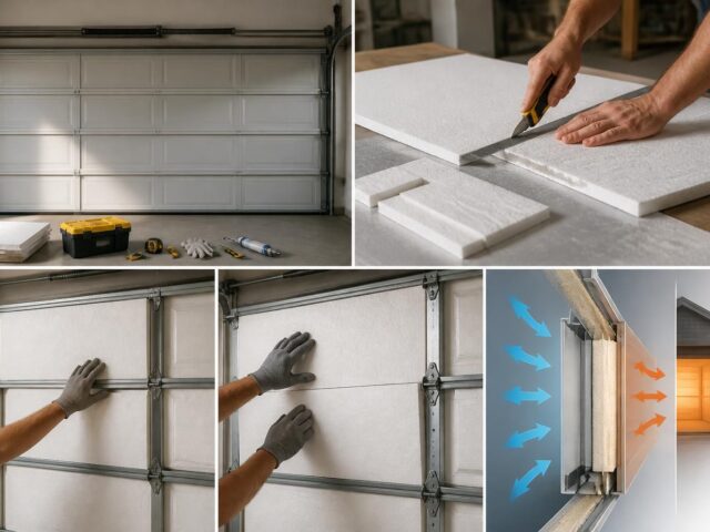 Comment bien isoler une porte de garage ?