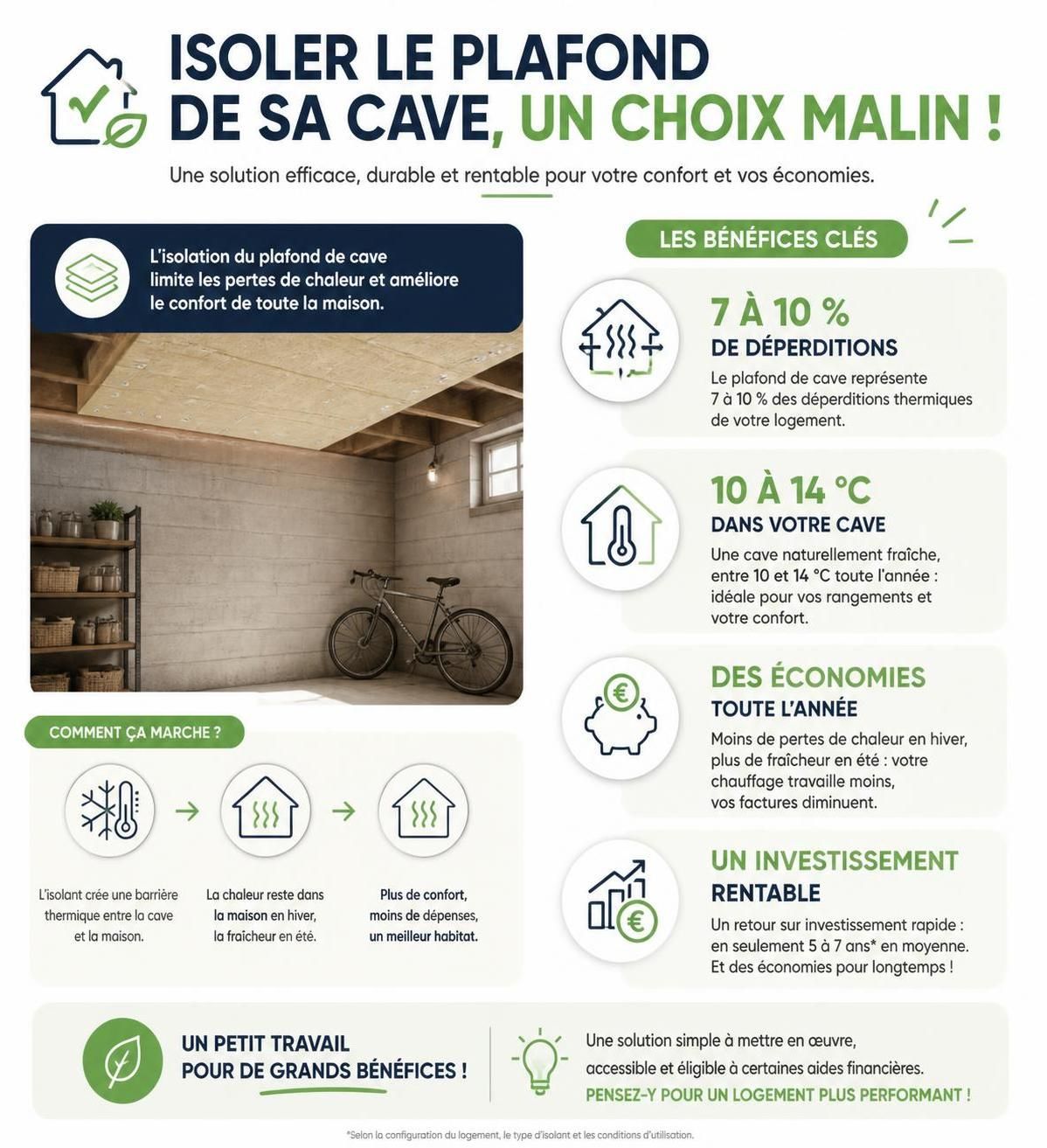 découvrez des astuces pratiques pour isoler efficacement le plafond de votre cave, améliorer le confort thermique et réduire les pertes d'énergie.