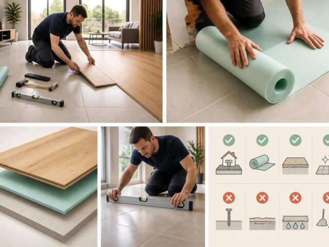Peut-on poser un parquet sur du carrelage ?