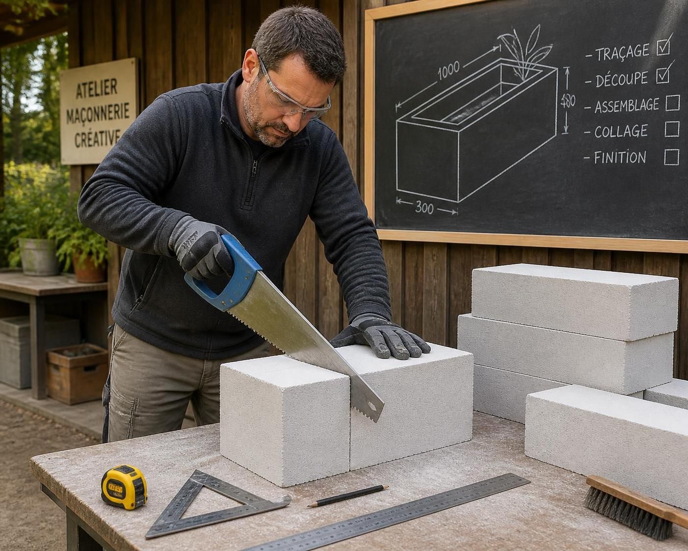 découvrez comment fabriquer une jardinière en béton cellulaire facilement et à moindre coût grâce à notre guide étape par étape. idéal pour apporter une touche moderne et durable à votre jardin.