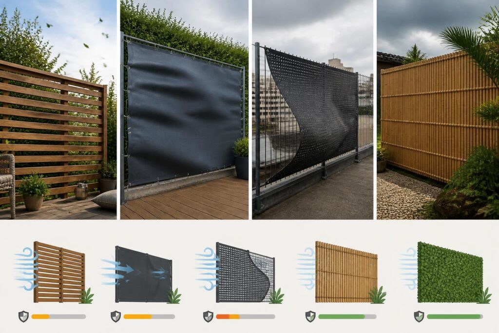 découvrez quel brise-vue offre la meilleure résistance au vent pour protéger efficacement votre jardin tout en assurant durabilité et esthétisme.